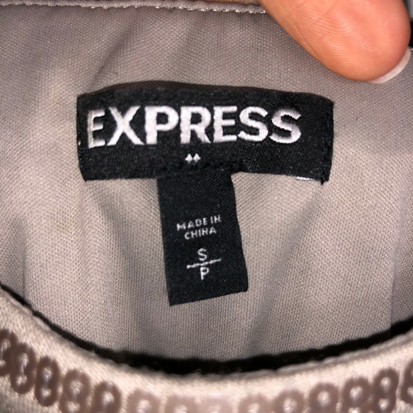 EXPRESS Mini Sequin Skirt - Picture 6 of 7